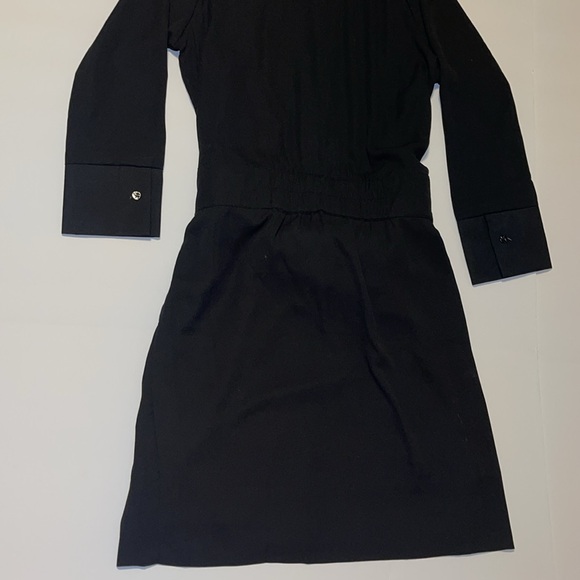 🆕 Gretchen Scott Black Shirt Dress - Women’s Size Small - Picture 5 of 6